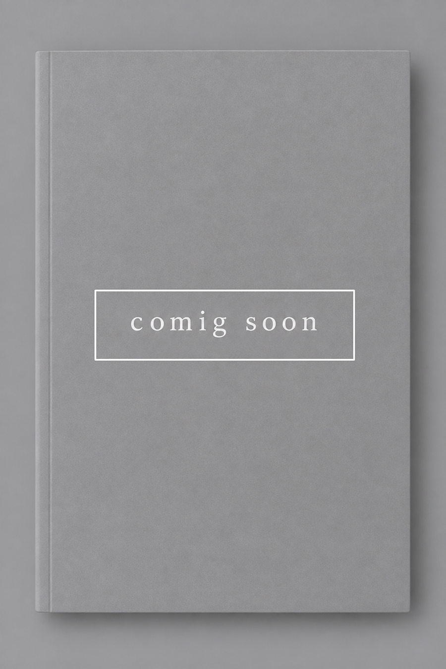 書影のタイトルがcimingsoon