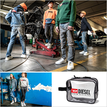 DIESEL KIDのヴィンテージロゴシリーズがこの秋、さらにパワーアップ!