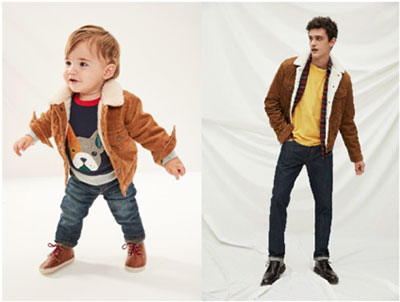 家族で楽しめる「Gap」の秋の新コレクション!