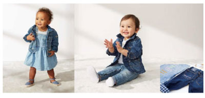 「baby Gap」のMy First Denimコレクション