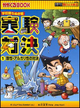 実験対決1 酸性・アルカリ性の対決